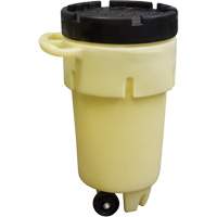 Contenant sur roues Poly-Spillpack, 50 gal. US, Mobile Chandler Sales