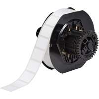 B33 Series Microscope Slide Laboratory Labels, Polyester, 0.9" L x 0.75" H, White Chandler Sales