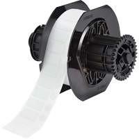 B33 Series Chemical Resistant Laboratory & Vial Top Labels, Polyester, 1" L x 0.5" H, White Chandler Sales