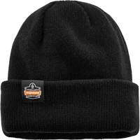 N-Ferno&reg; Zippered Rib Knit Beanie Hat, One Size, Black Chandler Sales