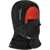 N-Ferno&reg; 3-Layer Winter Hard Hat Liner with Mouthpiece, Fleece Lining, One Size, Black Chandler Sales