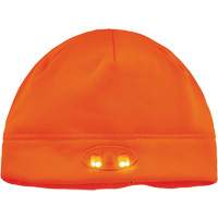 N-Ferno&reg; Skull Cap Beanie Hat with LED Lights, One Size, Black Chandler Sales