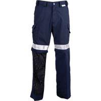 Pantalons ventil&eacute;s haute visibilit&eacute; toutes saisons, Poly-coton, 26, Bleu marine Chandler Sales