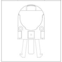 Adaptateur de casque de s&eacute;curit&eacute; pour serre-t&ecirc;tes VeriShield de Howard Leight Chandler Sales