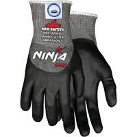 Gants r&eacute;sistant aux coupures Max Ninja, Taille Moyen, Calibre 10, Rev&ecirc;tement Bipolym&egrave;re, Enveloppe en Dyneema, ASTM ANSI niveau A3 Chandler Sales