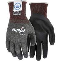 Gants r&eacute;sistant aux coupures Max Ninja, Taille Grand, Calibre 10, Rev&ecirc;tement Bipolym&egrave;re, Enveloppe en Dyneema, ASTM ANSI niveau A3 Chandler Sales