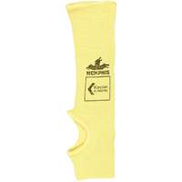 Safety Cut Pro Single-Ply Cut Resistant Sleeve, Kevlar&reg;, 10", ASTM ANSI Level A2, Yellow Chandler Sales