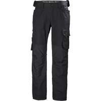 Oxford Work Pants, Cotton, Black, Size 44 Chandler Sales