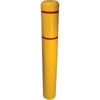 Couvre-bollard, 4" dia. x 54" l, Jaune Chandler Sales