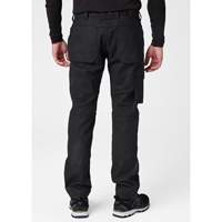 Oxford Service Pants, Poly-Cotton, Black, Size 30, 30 Inseam Chandler Sales