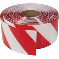 ArmorStripe&reg; Ultra Durable Floor Tape, 4" x 100', PVC, Red and White Chandler Sales