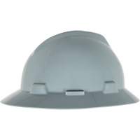Casque de s&eacute;curit&eacute; &agrave; fente et bordure compl&egrave;te V-Gard, R&eacute;pond aux normes CSA type 1, Suspension Glissement rapide, Non ventil&eacute; Chandler Sales