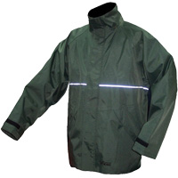 Journeyman Waterproof Jacket, Nylon, Medium, Green Chandler Sales
