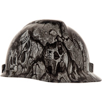 Casque de s&eacute;curit&eacute; Hydro Dip V-Gard, R&eacute;pond aux normes CSA type 1, Suspension Rochet, Non ventil&eacute; Chandler Sales