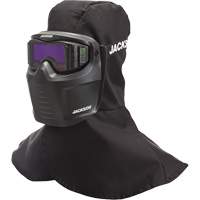 Rebel ADF Welding Mask, 3.5" L x 1.3" W View Area, 3/5-12 Shade Range, Black Chandler Sales