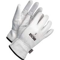 Classic Puncture Resistant Driver Gloves, Large, Grain Goatskin Palm, Thinsulate Inner Lining Chandler Sales