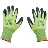 High Visibility Dipped Gloves, Size Small, 15 Gauge, Polyurethane Coated, Polyethylene Shell, ASTM ANSI Level A5 Chandler Sales