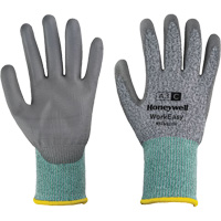 Gants de protection contre les coupures WorkEasy, Taille 6/T-petit, Calibre 13, Rev&ecirc;tement Polyur&eacute;thane, Enveloppe en PEHP/Fibre de verre, ASTM ANSI niveau A3/EN 388 niveau C Chandler Sales