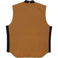 Gilet &agrave; moto WV04, Hommes, Petit, Brun Chandler Sales