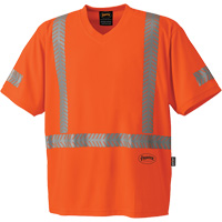 6900 T-shirt de protection contre les rayons UV CoolPass, 3T-Grand, Orange haute visibilit&eacute; Chandler Sales