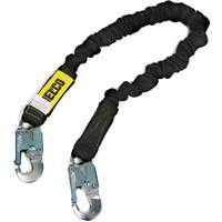 Arc Flash Lanyard, 6', Locking Snap Hook Center, Locking Snap Hook Leg Ends, Nylon Chandler Sales