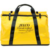 Vinyl Coated Drag Bag, Nylon, Black/Yellow Chandler Sales