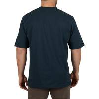 T-shirt robuste avec poche, Hommes, Petit, Bleu Chandler Sales