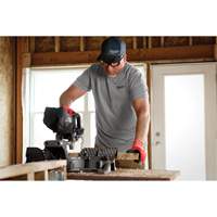 Hybrid Work Tee Shirt, Men's, Small, Grey Chandler Sales