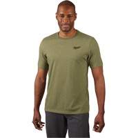 Hybrid Work Tee Shirt, Men's, Small, Green Chandler Sales