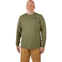 Hybrid Work Tee Shirt, Men's, Small, Green Chandler Sales
