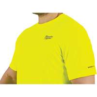 Workskin Lightweight High Visibility Shirt, Men's, Small, Yellow Chandler Sales