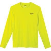 Workskin Lightweight High Visibility Shirt, Men's, Small, Yellow Chandler Sales