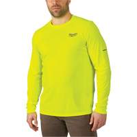 Workskin Lightweight High Visibility Shirt, Men's, Small, Yellow Chandler Sales