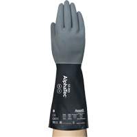 AlphaTec&reg; Chemical-Resistant Gloves, Size 7, 13" L, Neoprene/Nitrile, Nylon Inner Lining, 17-mil Chandler Sales