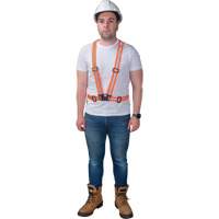Traffic Harness, High Visibility Orange, Silver Reflective Colour, Medium Chandler Sales