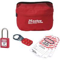 Personal Lockout Kit with Zenex Thermoplastic Padlock, 6 Components Chandler Sales