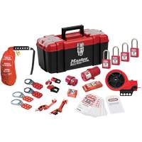 Premier Lockout Kit with Zenex Thermoplastic Locks, Electrical Kit, 21 Components Chandler Sales