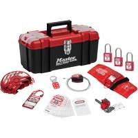 Standard Personal Lockout Kit with Zenex Thermoplastic Locks, Valve Kit, 13 Components Chandler Sales