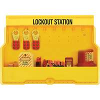 Premier Electrical Lockout Station, None Padlocks, 16 Padlock Capacity, Padlocks Not Included Chandler Sales