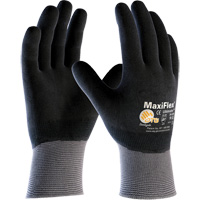 Gants compatibles avec les &eacute;crans tactiles ATG MaxiFlex Ultimate, Grand, R&ecirc;vetement Nitrile, Calibre 15, Enveloppe en Nylon/&eacute;lasthanne Chandler Sales
