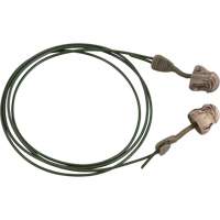 Bouchons d'oreilles en mousse camo sans roulement &agrave; tourner Glide, Vrac - Boîte, Avec cordon Chandler Sales