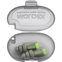 Alphas Reusable Earplugs, Uncorded, Bulk - Plastic Case, 27 dB NRR, One-Size Chandler Sales