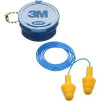 E-A-R Ultrafit Premolded Earplugs, Corded, Pair - Plastic Case, 25 dB NRR, One-Size Chandler Sales