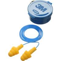 E-A-R Ultrafit Premolded Earplugs, Corded, Pair - Plastic Case, 25 dB NRR, One-Size Chandler Sales