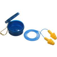 E-A-R Ultrafit Premolded Earplugs, Corded, Pair - Plastic Case, 25 dB NRR, One-Size Chandler Sales