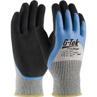 Gants isol&eacute;s r&eacute;sistants aux coupures G-Tek PolyKor, Taille Petit, Calibre 13, Rev&ecirc;tement Latex de caoutchouc, Enveloppe en Fil technique, ANSI/ISEA 105 niveau 3 Chandler Sales