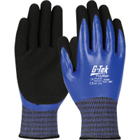 Gants r&eacute;sistants aux coupures G-Tek PolyKor X7, Taille Petit, Calibre 18, Rev&ecirc;tement Nitrile, Enveloppe en Fil technique, ANSI/ISEA 105 niveau 4 Chandler Sales