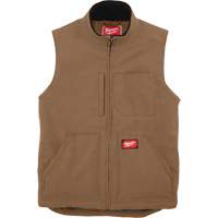 Heavy-Duty Sherpa-Lined Vest, Men's, Small, Brown Chandler Sales