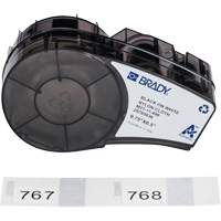 Aggressive Adhesive Multi-Purpose Labels with Ribbon, Black Chandler Sales