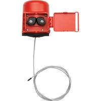 Verrou de soupape sans poign&eacute;e avec c&acirc;ble, Type Sph&eacute;rique/Vanne Chandler Sales